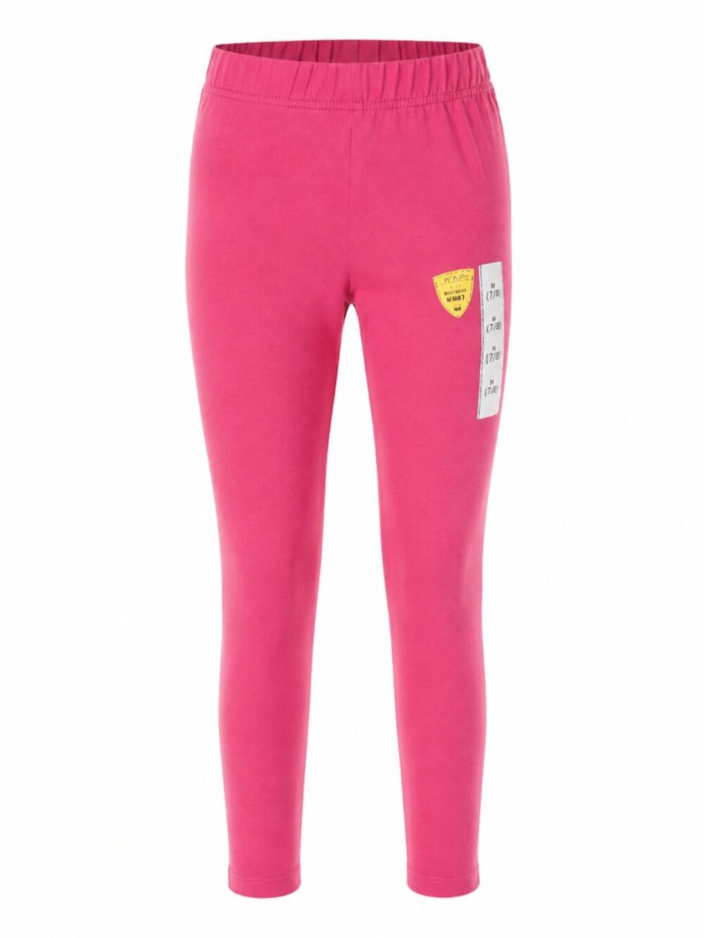 NWT Cat & Jack Girls Hor Pink pull-on leggings elastic waistband Large 10/12